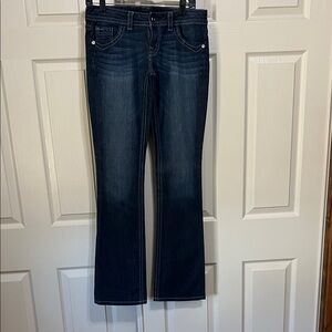 Classic Navy Boot Cut Women's Jeans